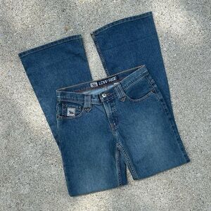 vintage low rise Cruel Girl flare jeans